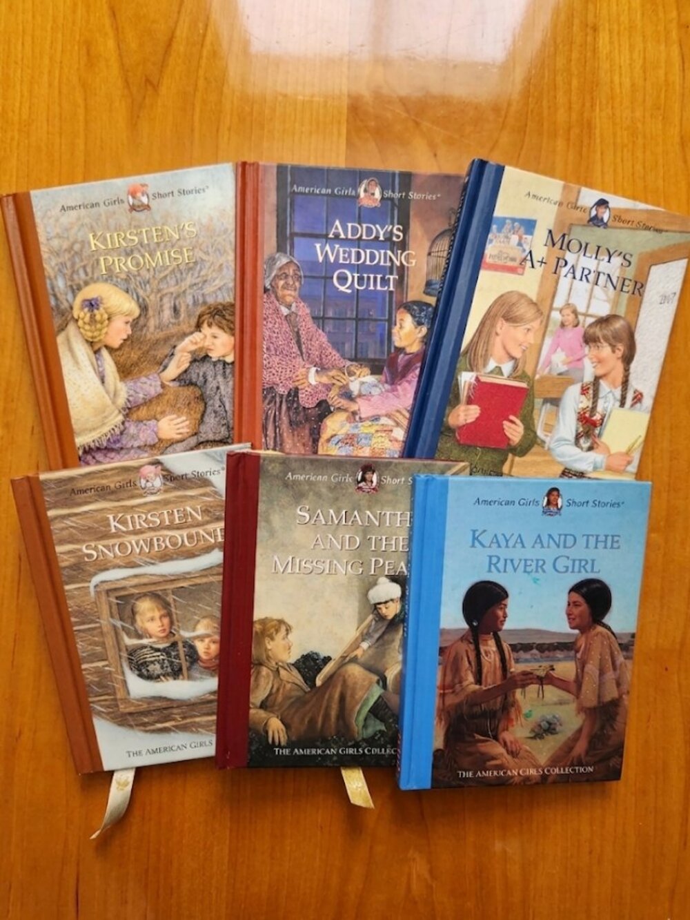 American Girl Pleasant Co 6 Book Lot NOS Unread Ribbons Samantha Kirsten Addy